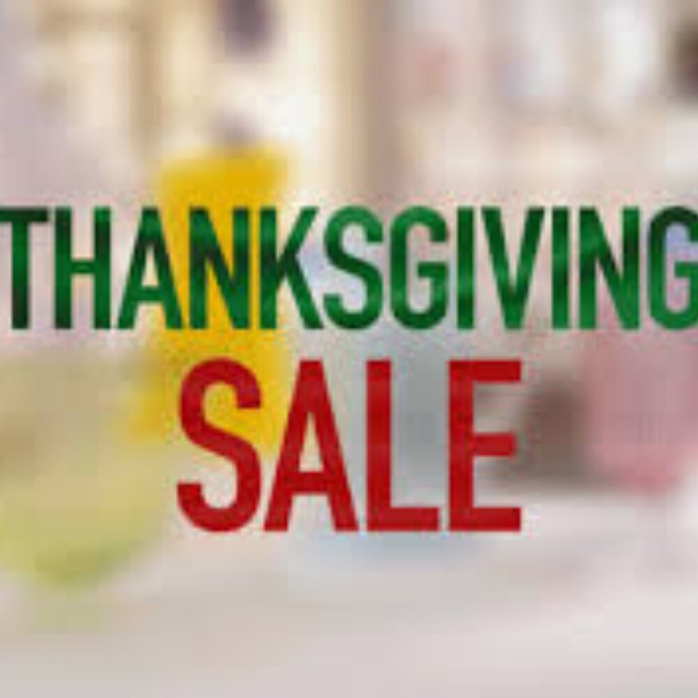 🦃❤️ PRE-THANKSGIVING SALE ~ 2 DAYS ONLY ! ENDS SUNDAY NIGHT 11/16 @ MIDNIGHT ❤️